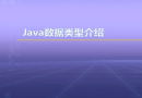 视频教学 | JAVA程序设计 1.13 Java数据类型介绍